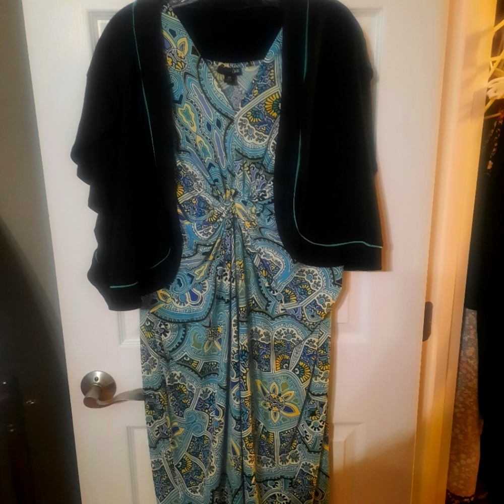 2 piece plus dress
